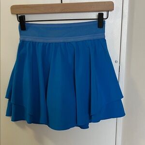 lululemon athletica Blue Mini Skirt